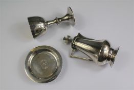 A Sterling Silver Communion Set