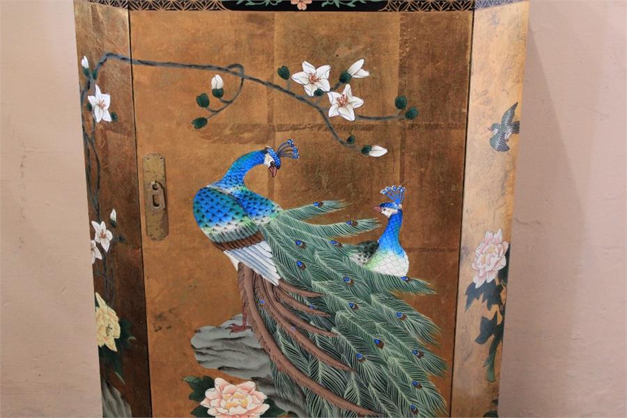 A Chinese Gold-Painted Effect Cabinet - Image 2 of 2