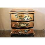A Chinese Gold-Painted Effect Chest of Drawers