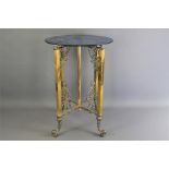 A Decorative Brass Occasional Table