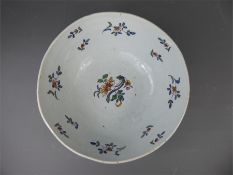 An 18th Century French Faience Bowl
