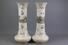 A Pair of Victorian Vases