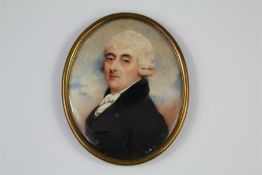 Attributed to John Cox Dillman Engleheart (1750–1829) Portrait Miniature