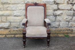 A Mahogany Edwardian Arm Chair