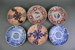 Six Japanese Imari Plates