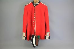 A Coldstream Guards Uniform Jacket and Cap