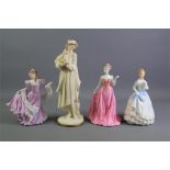 Two Coalport Figurines 'Park Lane Series'.