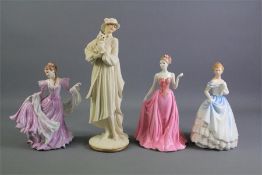 Two Coalport Figurines 'Park Lane Series'.