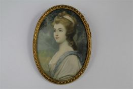 An Antique Portrait Miniature