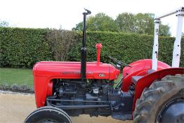 A 1962 Massey Ferguson 35 3 Cylinder Perkins AD 3152 Diesel.