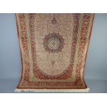 A Fine Silk Bokhara Carpet