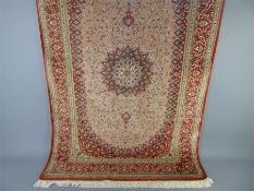 A Fine Silk Bokhara Carpet