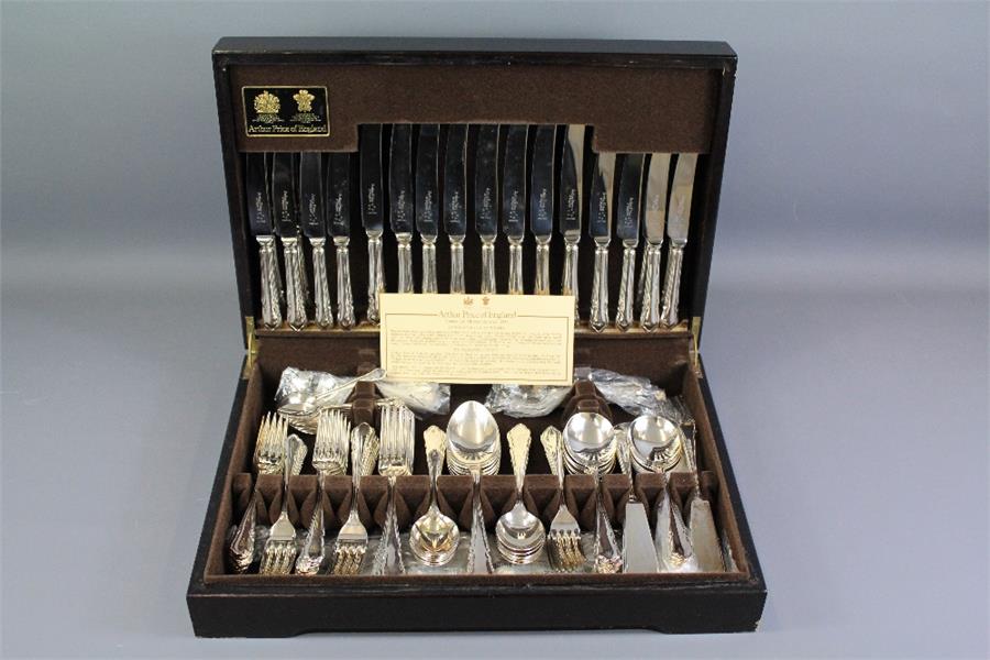 Arthur Price Set of Silver Plated Flatware - Image 3 of 3