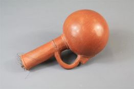 A Peruvian Terracotta Flask