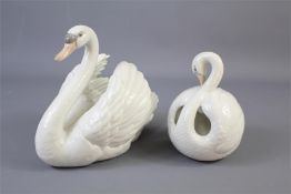 Two LLadro Swans