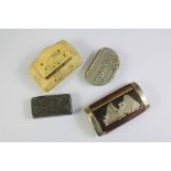 Four Antique Snuff Boxes