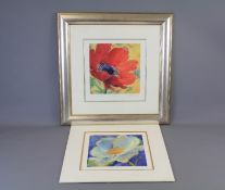 H K Whatmore, a Pair of Floral Limited Edition Prints