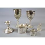 A Collection of Silver and Silver Plate