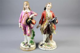 A Pair of Continental Figurines