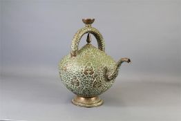 A 19th Century Kashmir and Copper Ewer