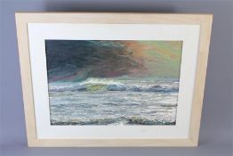 Andrew Gidden, a Cornish Seascape Oil Painting on Canvas