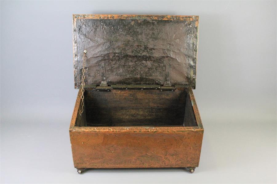 A Copper Arts & Crafts Style Box. - Image 2 of 2