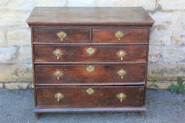 An 18th Century Oak Chest of Drawers