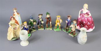 Runnaford Pottery Figures