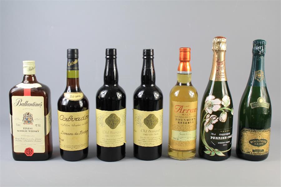 A Quantity of Spirit, Port and Champagne