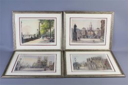 After Edward King, Six Prints of London