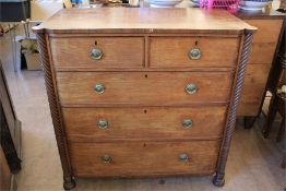 An Oak Chest of Drawers