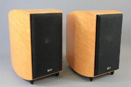 A Pair of Vintage Compact KEF Speakers.