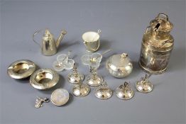 A Collection of Silver and Silver Plate