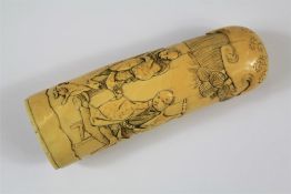 A Japanese Ivory Sword Handle (Pre-1947)