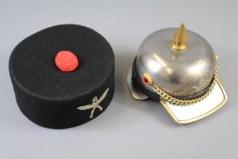 A Felt Ghurka Pill Box Hat