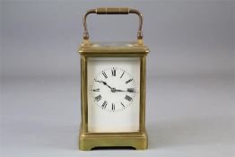 A Brass Carriage Clock