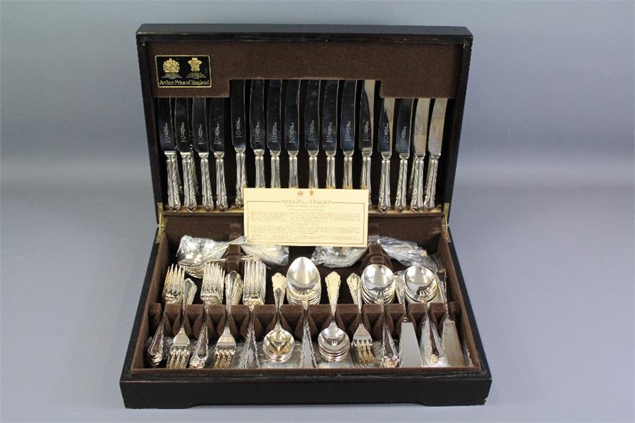 Arthur Price Set of Silver Plated Flatware - Image 2 of 3
