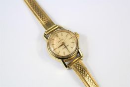 A Lady's Vintage Omega 'Ladymatic' Wrist Watch