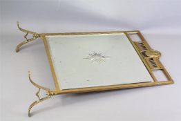 A Brass Fire Screen