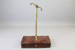A Georgian Mahogany Portable Scale