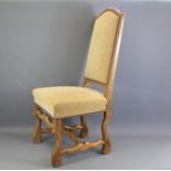 Ten Bespoke French Oak Dining Chairs