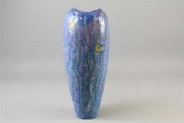 Rupert Andrews Raku Studio Pottery Vase