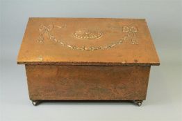 A Copper Arts & Crafts Style Box.