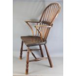 A Pair of Oak Windsor Chairs