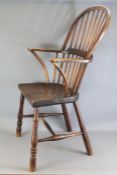 A Pair of Oak Windsor Chairs