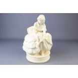 A German 'Goldscheider' Porcelain Lady Figurine