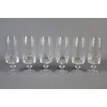 Six Commemorative Glasses