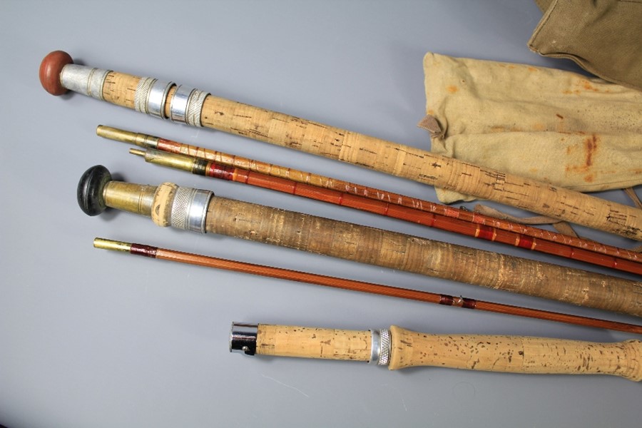 A Trio of Split Cane Rods - Image 2 of 4