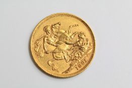 A Victorian Full Gold Sovereign