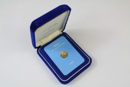 Boxed 1981 Belize Fifty Dollar Gold Coin